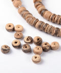 Natural Coconut Beads, 5.5mm Natural Coconut Beads, 5.5mm