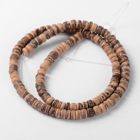 Natural Coconut Beads, 5.5mm Natural Coconut Beads, 5.5mm