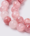 Natural Colorful Green Jade Beads Strands, Dyed, Round, Misty Rose 4mm Natural Colorful Green Jade Beads Strands, Dyed, Round, Misty Rose 4mm