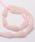 NATURAL QUARTZ (BG4782-34) Natural eardrop Beads 10x30mm Natural eardrop Beads 10x30mm