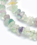 Natural Fluorite Beads Strands, Chip, 5~8mm Natural Fluorite Beads Strands, Chip Size: about 5~8mm wide, hole: 1mm; about 33''(84cm)
