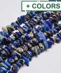 Natural Imperial Jasper Beads Strands, Chips, Dyed, 4~10mm Natural Imperial Jasper Beads Strands, Chips, Dyed, 4~10mm