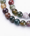 Natural Indian Agate, 6mm Natural Indian Agate, 6mm