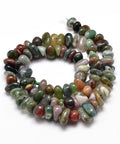 Natural Indian Agate Chip Beads Strands Size: about 4~12mm Natural Indian Agate Chip Beads Strands Size: about 4~12mm
