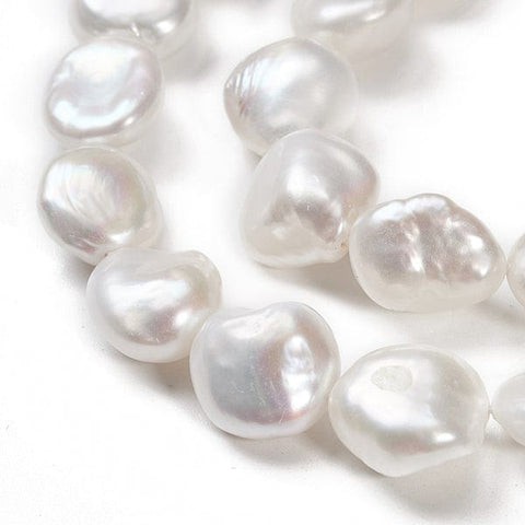 Natural Keshi Cultured Freshwater Pearl, Floral White 12~23mm Natural Keshi Cultured Freshwater Pearl, Floral White 12~23mm
