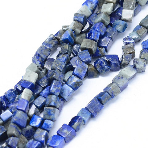 Natural Lapis Lazuli Bead Nuggets, 4~5mm Natural Lapis Lazuli Bead Nuggets, 4~5mm