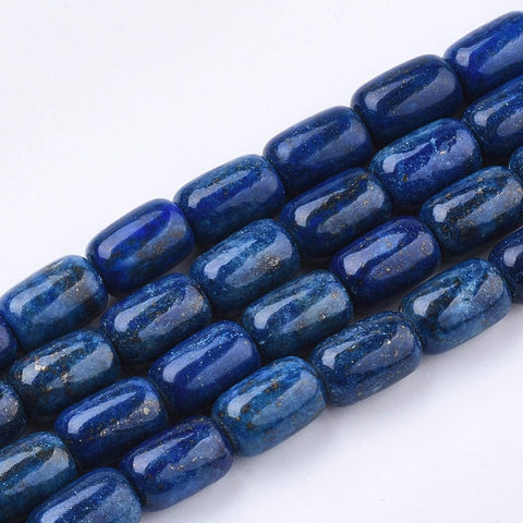 Natural Lapis Lazuli Bead Strands, Barrel, 12x8mm Natural Lapis Lazuli Bead Strands, Barrel, 12x8mm