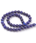 Natural Lapis Lazuli Bead Strands, Dyed, Round, 4mm Natural Lapis Lazuli Beads Strands, Dyed, Round  Size: about 4mm in diameter, hole: 1mm; about 48pcs/strand, 7.6"