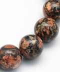 Natural Leopardskin Round Beads Strands Natural Leopardskin Round Beads Strands