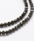 Natural Obsidian Bead Strands, Faceted, Round, 2mm Natural Obsidian Bead Strands, Faceted, Round, 2mm
