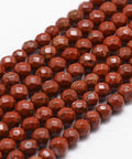 Natural Red Jasper Beads Strands, Grade AB+, Faceted, Round 4mm Natural Red Jasper Beads Strands, Grade AB+, Faceted, Round 4mm