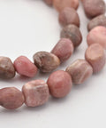 Natural Rhodonite Bead Strands, Rosy Brown, 5~7mm Natural Rhodonite Bead Strands, RosyBrown Size: about 5~7mm wide, 5~7mm long, hole: 1mm, 15.7".
