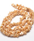 Natural Shell Chip Beads Strands, Shell Shards, Sandy Brown 4~15mm (1 STR) Natural Shell Chip Beads Strands, Shell Shards, Sandy Brown 4~15mm (1 STR)