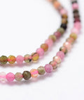 Natural Tourmaline Beads, Faceted, Round, Mixed Color 2mm Natural Tourmaline Beads, Faceted, Round, Mixed Color 2mm