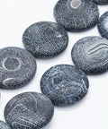 Natural Weathered Agate Beads Dyed, about 40mm Natural Weathered Agate Beads Dyed, about 40mm