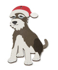 DOG Natural Wood Big Pendants, for Christmas 9-12CM (4 PCS) Natural Wood Big Pendants, for Christmas 9-12CM (4 PCS)