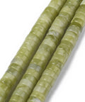 Natural Xinyi Chinese Southern Jade Beads, Heishi Beads, 4x2mm Natural Xinyi Chinese Southern Jade Beads, Heishi Beads, 4x2mm