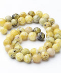 Natural Yellow Turquoise Gemstone Beads, 8mm Natural Yellow Turquoise Gemstone Beads, 8mm
