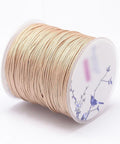(NC5165E) Nylon Threads, Wheat Size: about 1mm in diameter (+/- 100 MET) Nylon Threads, Wheat Size: about 1mm in diameter, about 109.3yards/roll(100m/roll).