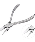 No spring Steel Round Nose and Flat Nylon Jaw Plier No spring Steel Round Nose and Flat Nylon Jaw Plier