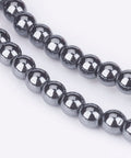 Non-Magnetic Synthetic Hematite Beads, Round, Black, 3mm Non-Magnetic Synthetic Hematite Beads, Round, Black, 3mm