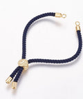 Prussian Blue / Gold Plated Nylon Cord Tree of Life, Real 18K Gold Plated 220~240mm Nylon Cord Tree of Life, Real 18K Gold Plated 220~240mm