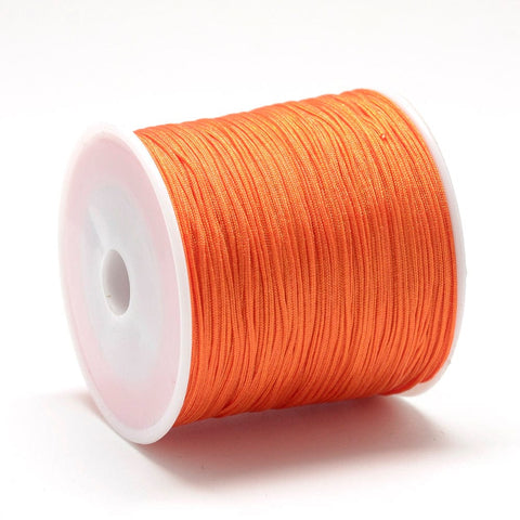 DARK ORANGE Nylon Thread, 0.8mm Nylon Thread, 0.8mm