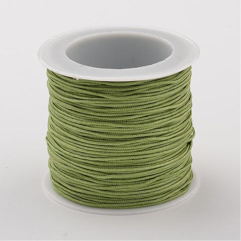 OLIVE DRAB Nylon Thread Cord, 0.8-1mm Nylon Thread Cord, 0.8-1mm