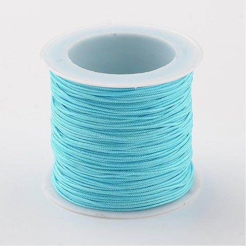 SKY BLUE Nylon Thread Cord, 0.8-1mm Nylon Thread Cord, 0.8-1mm