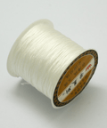 WHITE Nylon Thread Cord, 0.8-1mm Nylon Thread Cord, 0.8-1mm