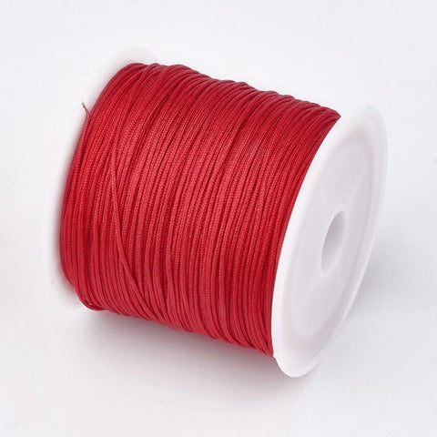 RED Nylon woven Thread, 0.8mm (45m/roll) Nylon woven Thread, 0.8mm (45m/roll)