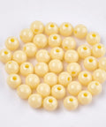 PEACHPUFF Opaque Acrylic Beads, Round, 6mm Opaque Acrylic Beads, Round, 6mm