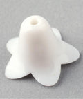 Opaque Acrylic Beads, Trumpet Flower Beads, Flower, Size: about 17mm long Opaque Acrylic Beads, Trumpet Flower Beads, Flower, Size: about 17mm long