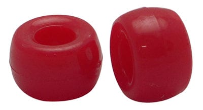 RED Opaque Acrylic European Beads, Barrel, 9mm Opaque Acrylic European Beads, Barrel, 9mm