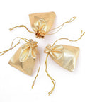 Organza Bags, Rectangle, Gold Size: about 9cm long, 7cm wide Organza Bags, Rectangle, Gold Size: about 9cm long, 7cm wide