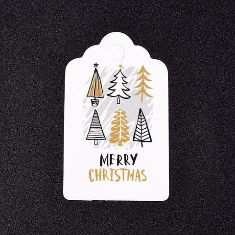 WHITE Paper Gift Tags, 30x50mm (20 PCS) Paper Gift Tags, 30x50mm (20 PCS)