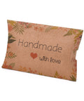 BURLYWOOD/HANDMADE Paper Pillow Boxes, 7.6x12.5cm Paper Pillow Boxes, 7.6x12.5cm