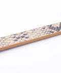 (PC5272) PU Leather Cord, Imitation Snake Skin, Tan Size: about 10mm wide PU Leather Cord, Imitation Snake Skin, Tan Size: about 10mm wide, 2mm thick, about 1.2m/strand