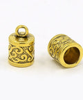 (PE3) Terminal Ending Antique golden (8 PCS) (PE3) Terminal Ending Antique golden (8 PCS)