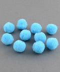 CYAN (PM2083X) Pom Pom Yarn Pom Pom Balls, HotPink Size: about 10mm (100 PCS) DIY Doll Craft Pom Pom Yarn Pom Pom Balls, HotPink Size: about 10mm in diameter