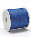 MEDIUM BLUE Polyester Beading and Macrame Cords, 0.8mm Polyester Beading and Macrame Cords, 0.8mm