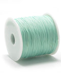 AQUAMARINE Polyester Beading and Macrame Cords, 0.8mm Polyester Beading and Macrame Cords, 0.8mm