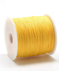 YELLOW GOLD Polyester Beading and Macrame Cords, 0.8mm Polyester Beading and Macrame Cords, 0.8mm