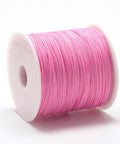 HOTPINK Polyester Beading and Macrame Cords, 0.8mm Polyester Beading and Macrame Cords, 0.8mm