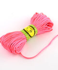 LightCoral (PC4442A) Polyester Cord, 2mm ​​Polyester Cords,  Size: about 2mm wide