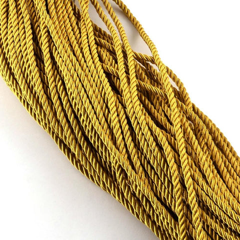 Polyester cord 8mm Goldenrod (TC4320) Polyester cord 8mm