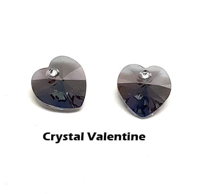 CRYSTAL VAL PRECIOSA Heart Pendants MC heart MXM 1H 14 crystal  Size : 14.18mm