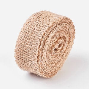 (RC5699) Linen Rolls, Jute Ribbons For Craft Making, BurlyWood Size: about 2.5cm wide Linen Rolls, Jute Ribbons For Craft Making, BurlyWood Size: about 2.5cm wide, 1mm thick