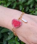 (RH7253-01) Resin with Crystal Rhinestone, Heart, Red 22mm (2 PCS) (RH7253-01) Resin with Crystal Rhinestone, Heart, Red 22mm (2 PCS)