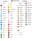 RIVOLI MXM 14MM FASHION STONE (& COLORS) (PZ-RV14-X) RIVOLI MXM 14MM FASHION STONE (& COLORS)